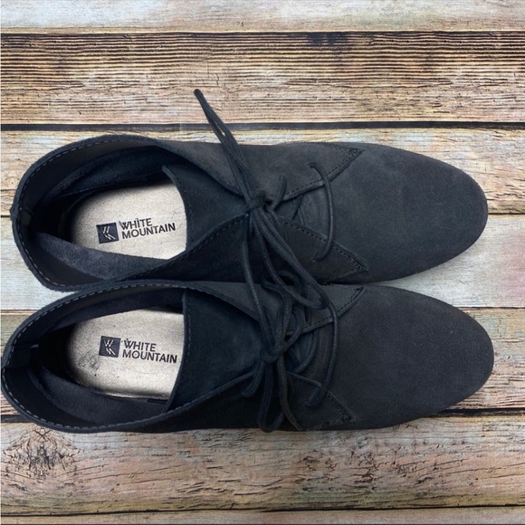 White Mountain Golden Tie Bootie - Picture 2 of 8